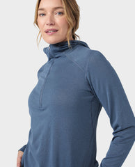 Women's Trax Power Grid Half Zip Hoodie