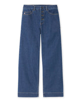 Women's Rivet Wide Leg Jean
