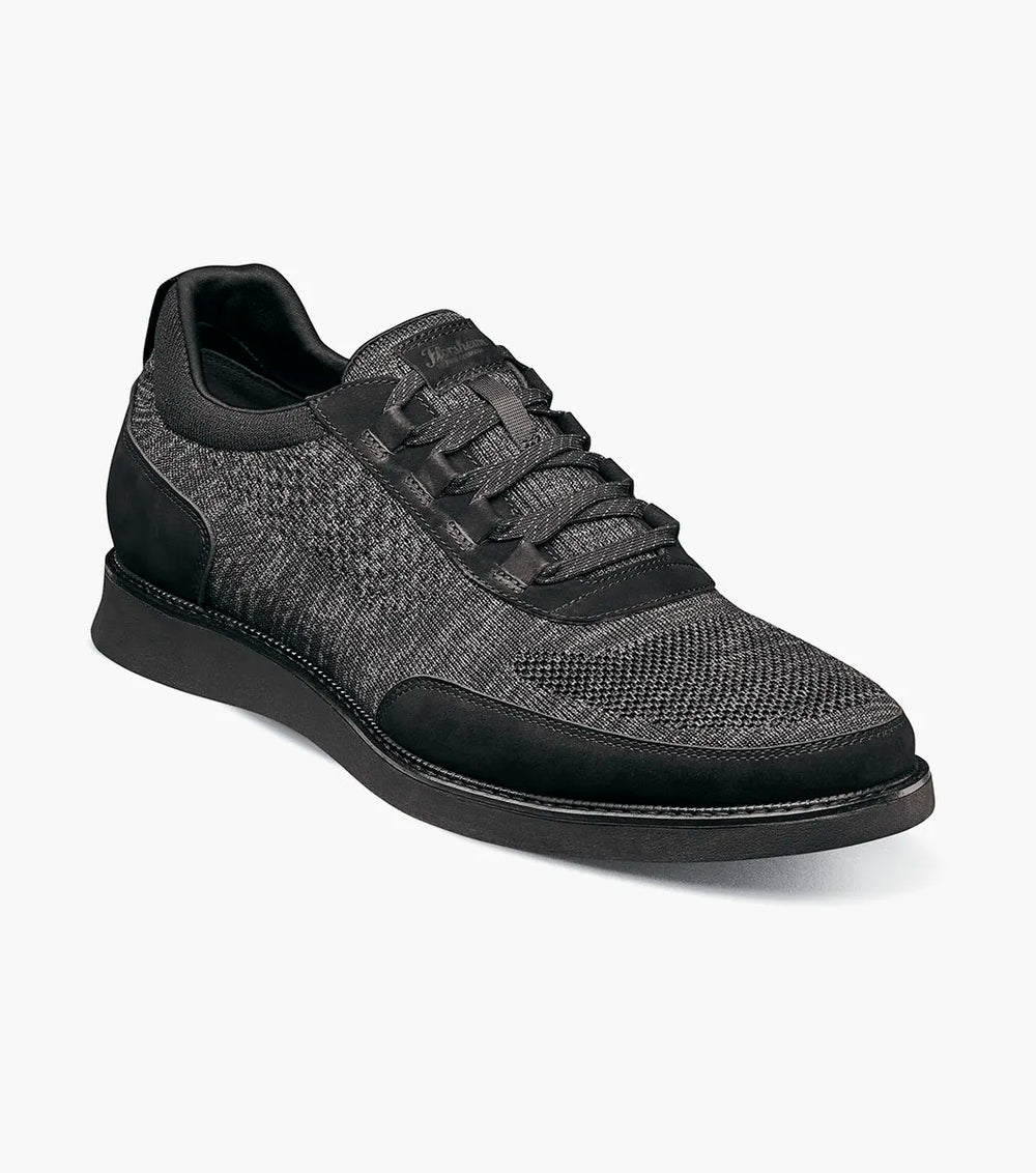 Launch Knit Elastic Lace Moc Toe Slip On | Florsheim Men