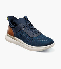 Fleet Knit Elastic Lace Sneaker | Florsheim Men