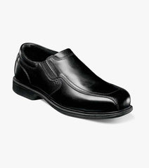 Coronis Work Steel Toe Black Bike Toe Slip On | Florsheim Men