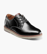 Vibe Jr. Boys Elastic Lace Plain Toe Oxford | Florsheim Kids