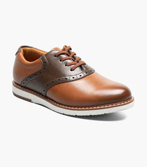 Vibe Jr. Boys Plain Toe Saddle Shoe | Florsheim Kids
