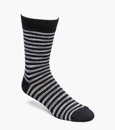 Heather Stripe Mens Crew Dress Socks | Florsheim Accessories