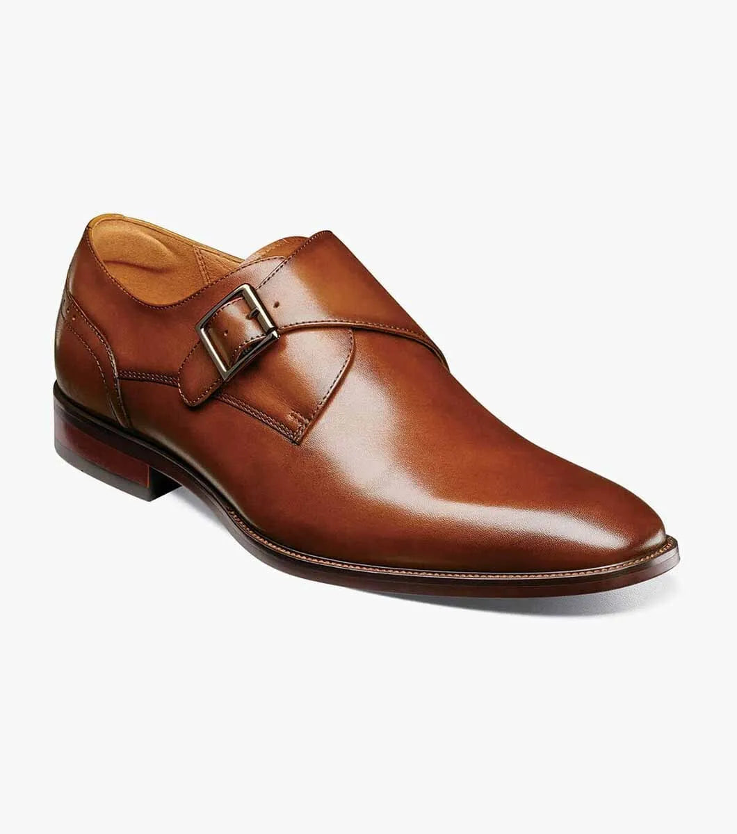 Sorrento Plain Toe Single Monk Strap | Florsheim Men