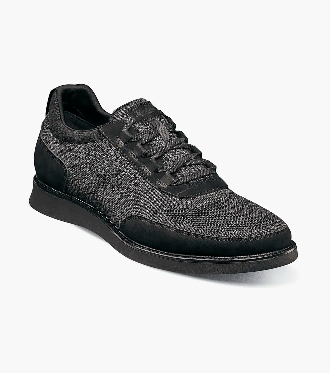 Launch Knit Elastic Lace Moc Toe Slip On | Florsheim Men
