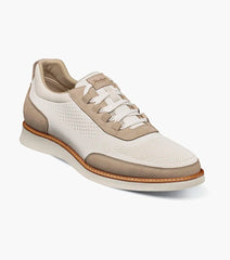 Launch Knit Elastic Lace Moc Toe Slip On | Florsheim Men