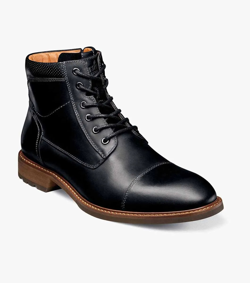 Lodge Cap Toe Lace Boot | Florsheim Men