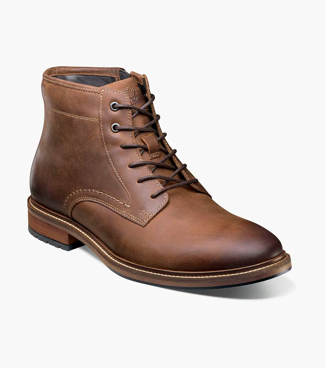 Forge Plain Toe Lace Up Boot | Florsheim Men