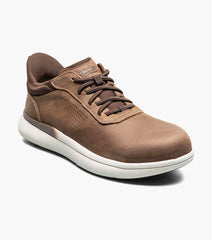 Fleet Work Leather Elastic Lace Sneaker | Florsheim Men