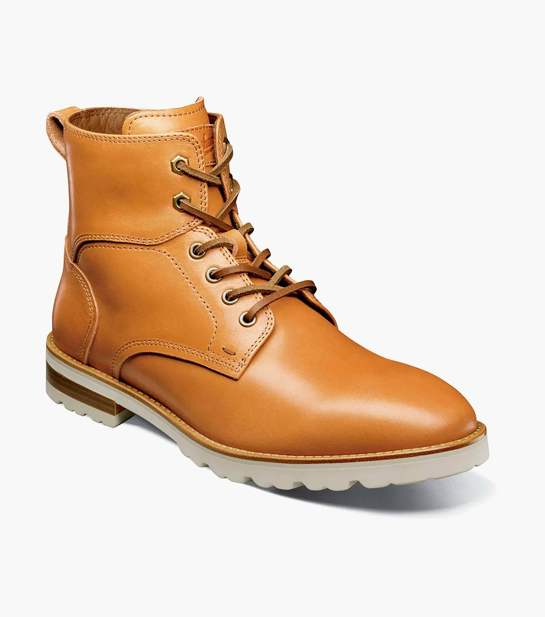 Renegade Lux Plain Toe Lace Up Boot | Florsheim Men