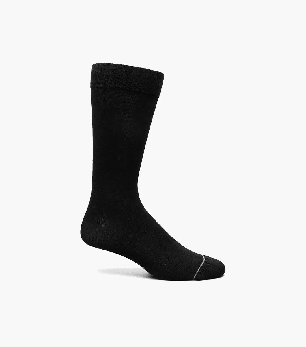 Bamboo Flat Mens Crew Dress Socks | Florsheim Accessories