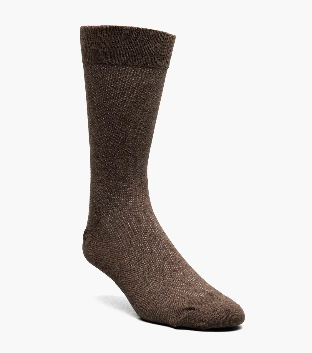 Pindot Men’s Crew Dress Socks | Florsheim Accessories
