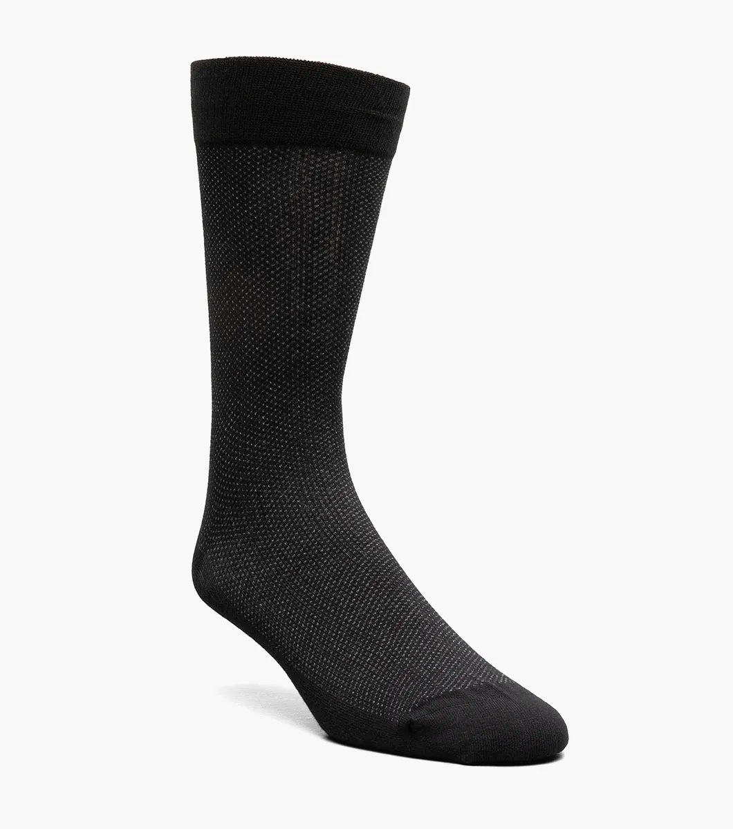 Pindot Men’s Crew Dress Socks | Florsheim Accessories