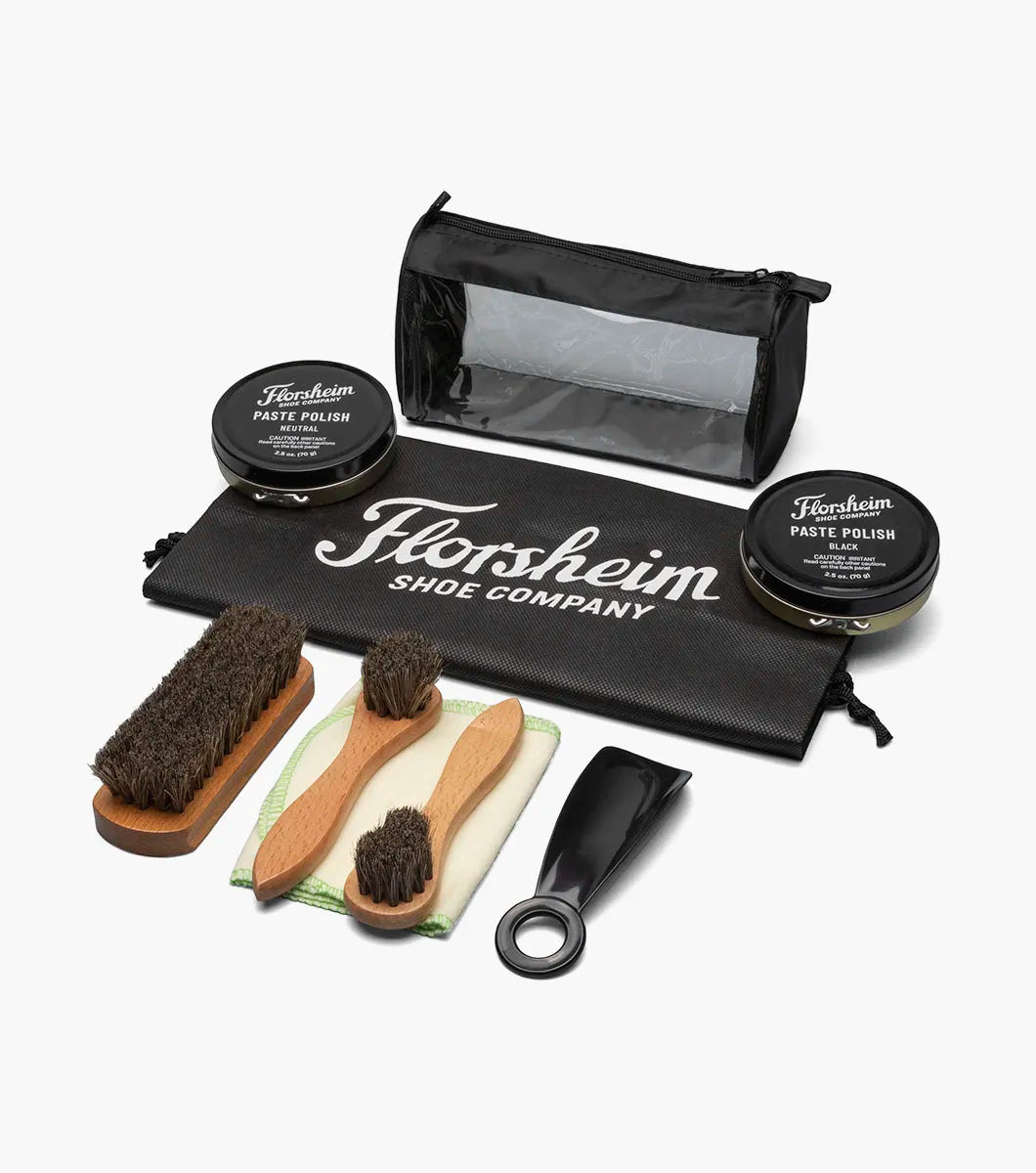 Pro Shine Kit Deluxe Travel Pack | Florsheim Accessories